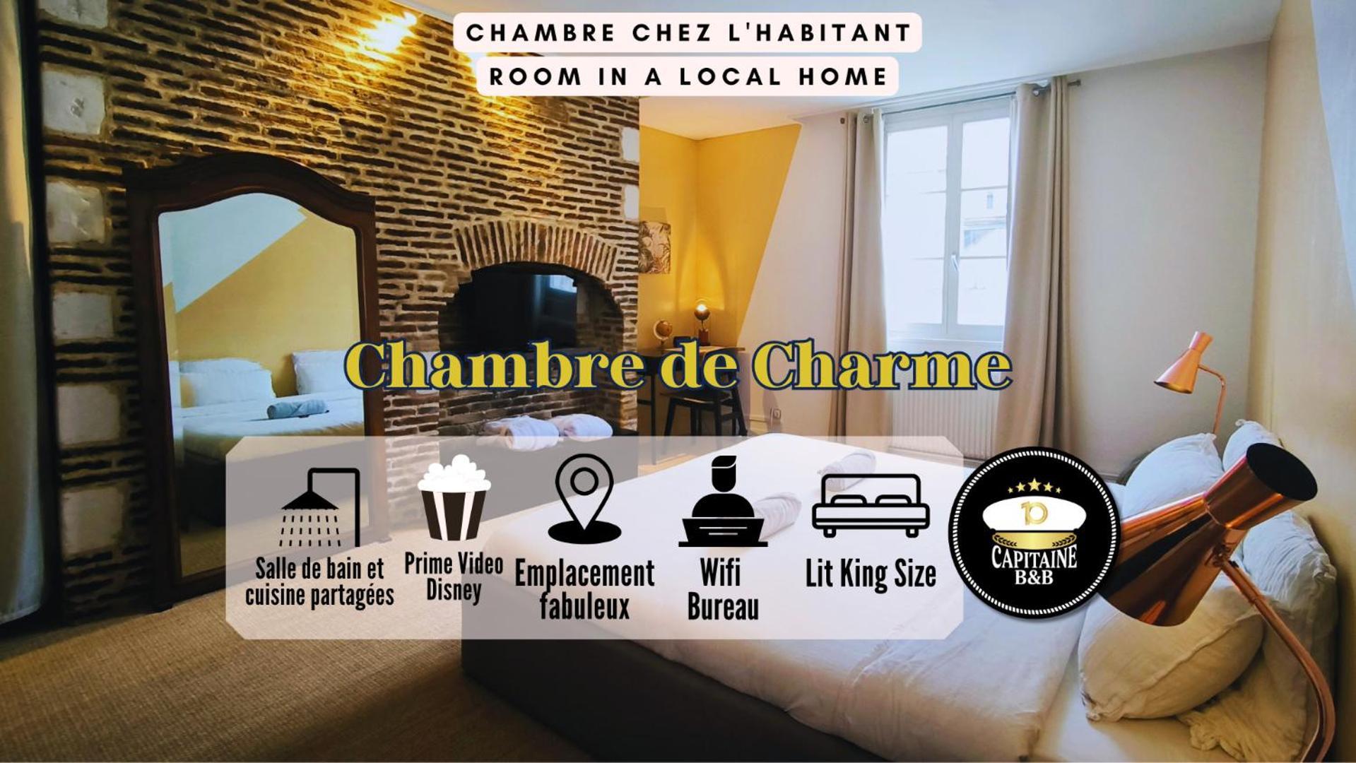 Chambre Privee Confort Charme Hypercentre Chez L'Habitant Troyes Dış mekan fotoğraf